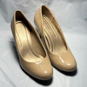 Comfort Plus by Predictions Women’s Nude Color Heels Shoes